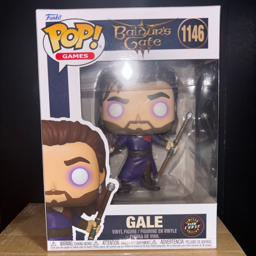 Funko Pop! Baldur's Gate Gale Figure - Glow Chase